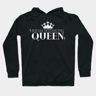 Social Distancing Queen Hoodie